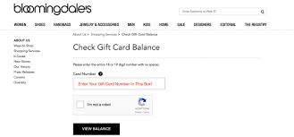 You may be asked to submit your gift card number and gift card pin to verify the balance. How To Access Bloomingdales Gift Card Balance Gift Card Generator