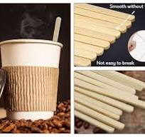 Amazon.com: Bamboo Coffee Stirrers Individually Wrapped 200 ...