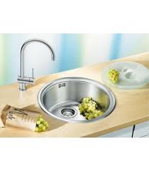 They are manufactured from one of the toughest materials including granite sinks, silgranit, ceramic and stainless steel. Blanco Rondosol Round Kitchen Sink Stainless Steel