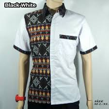 Model baju batik pria dengan desain yang modern seperti slimfit yang kecil pada bagian lengan dan ngepress dengan tubuh merupakan salah satu jenis batik pria yang sedang booming saat ini. Jual Kemeja Batik Pria Baju Batik Kombinasi Songket Kota Bogor Toko Batik Adi Tokopedia