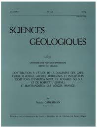 Contribution A L Etude De La Diagenese Des Gres Couleur Rouge Argiles Authigenes Et Induration Formations D Estrada Nova De Rosario Do Sul Et De Botucatu Bresil Et Buntsandstein Des Vosges France