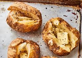 The Secret To Better Baked Potatoes Cook Them Like The British Do Making Baked Potatoes Best Baked Potato Baked Potato