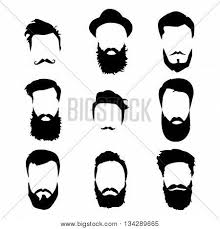 White it's rare, a tumor in your ovaries or adrenal glands that secretes androgens can cause getting rid of facial hair from pcos is pretty similar to getting rid of unwanted hair in any other situation. Hipster Detailed Hair And Beards Set Fashion Bearded Man Long Beard With Facial Hair Beard Isolated On White Background Vector Illustration Eps10 Poster Id 134289665