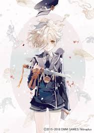 刀剣乱舞 本丸通信 公式 on twitter 京のかたな展 にて刀剣 三日月宗近 五虎 退 圧切長谷部が展示されることを記念し 以前刀剣展示記念に描き下ろされた五虎退 へし切長谷部のイラスト 刀剣乱舞二周年を記念した三日月宗近の描き下ろしに アレンジを加えた