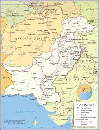 Russia, china and pakistan have far greater stakes in stopping the violence in afghanistan. Political Map Of Pakistan Nations Online Project
