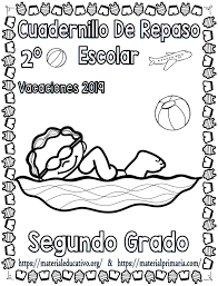 Segundo grado de secundaria 2. Cuadernillo De Repaso Escolar Para Vacaciones De Segundo Grado De Primaria Material Educativo