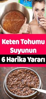 Keten Tohumu Suyu Ile Dogal Zayiflama Kuru Diyet Yiyecekleri Yeme Icme Beslenme