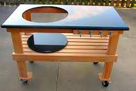 A Big Green Egg Table Makes Cooking A Breeze Big Green Egg Table Big Green Egg Table Plans Big Green Egg Table Plans Large