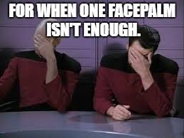 Image result for double facepalm