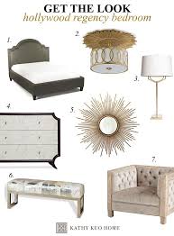 Get The Look Hollywood Regency Bedroom Kathy Kuo Home Hollywood Regency Bedroom Hollywood Bedroom Hollywood Regency Decor