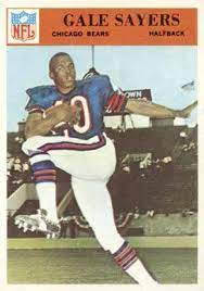 In a relatively brief but highly productive nfl career, sayers spent seven seasons with the chicago bears from 1965 to 1971, though multiple injuries effectively limited him to five seasons of play. Gale Sayers Football Cards The Ultimate Collectors Guide Old Sports Cards