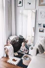 Create A Baby Play Area That Blends In With Your Living Room Meg Mcmillin Baby Play Areas Living Room Toy Storage Living Room Storage