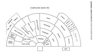 14 correct concert band seating arrangements