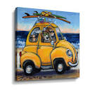 Winston Porter " Beachy Keen " Painting Print on Canvas & Reviews ...