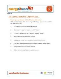 It's suitable for use both in the classroom and at . Healthy Lifestyle Choices Lesson Plans Worksheets