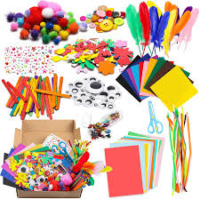 Offer valid through 12/17/20 or while supplies last. Watinc 1000pcs Diy Art Craft Sets Supplies For Kids Toddlers Modern Kid Crafting Supplies Kits Include Pipe Cleaners Colour Felt Glitter Pom Poms Feather Buttons Sequins Amazon Co Uk Toys Games