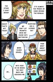 Random Final Fantasy XV - Go In The Regalia! (Comic) - Wattpad