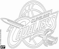 Cleveland Cavaliers Logo Coloring Pages Sketch Coloring Page Cleveland Cavaliers Logo Coloring Pages Logos