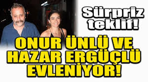Hazar ergüçlü ile dudullu postası ve gerçek kesit: Onur Unlu Ve Hazar Erguclu Evleniyor Ucankus