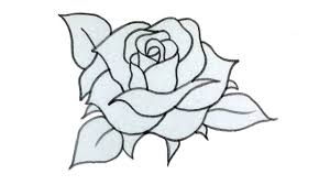 These flowers are actually just a few simple shapes, and you will have roses as a drawing in no time. How To Draw A Rose Easy Step By Step Rose Drawing Tutorial Youtube