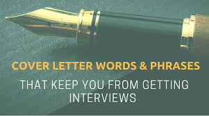 Welcome to our curated gallery of more than 50 free cover letter templates for word. Cover Letter Words Phrases That Keep You From Getting Interviews