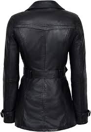 Brisk walk to the office? 1123 Camel Shearling Women S Designer Genuine Leather Jacket Classic Black Medium Amazon De Bekleidung