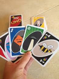 Each player begins with a hand of 7 uno cards. I Make Stuff Sometimes There S A Site Where You Can Make Custom Uno Cards
