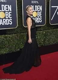 How to lose a guy in 10 days dress in black. Kate Hudson Stuns In A Sheer Black Dress At Golden Globes Daily Mail Online
