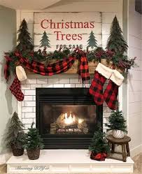 50 Absolutely Stunning Christmas Mantel Decoration Ideas You Would Love To Know Page 5 Of 50 Women Fashion Lifestyle Blog Shinecoco Com In 2020 Christmas Mantel Decorations Christmas Decorations Rustic Cozy Christmas Decor