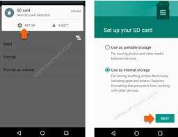When the new sd card notification appears, tap set up. Setup Sd Card As Internal Storage On Android Without Root