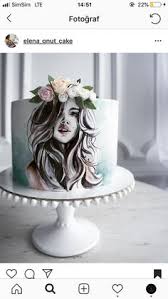 Yaştan gün almamak ne demektir? 96 YeniyetmÉ™ Qizlara Aid Tortlar 12 21 Yas Ideas Cake Cupcake Cakes Cake Decorating