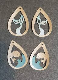 These free mermaid svg files, fonts, and graphics are great for crafts, diy projects, invitations, cards, and so much more. Faux Leather Earrings Cricut Tutorial Make Cute Mermaid Earrings Leap Of Faith Crafting