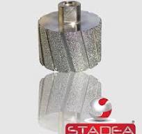STADEA Diamond Drum Wheel Grinding Sanding Wheels Stone Granite Concrete  Marble, 3 Inch DDWW03STDA58001P