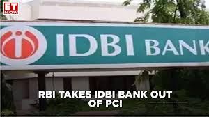 Find idbi bank latest news, videos & pictures on idbi bank and see latest updates, news, information from ndtv.com. Rbi Takes Idbi Bank Out Of Pca Framework Paves Way For Privatisation