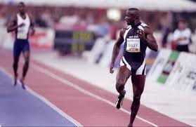 He formerly held the world and olympic records in the 200 m and 400 m, as well as the world record in the indoor 400 m. Meet Me In The Middle The Weird Donovan Bailey Vs Michael Johnson 150m Race Cbc Sports