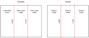 Standard or premium stock · layouts for every design What Are The Dimensions Of A Tri Fold Brochure Stocklayouts Blog