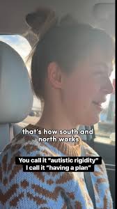 Am I “rigid” or am I just really good at making a plan and sticking to it??  😅 #autism #autistic #neurodivergent