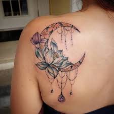 The idea alone is super cool. 25 Meaningful Half And Full Moon Tattoo Designs Styles At Life