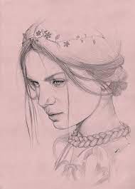 juxtapoz magazine drawings by florencia mir pix art illustration portrait art