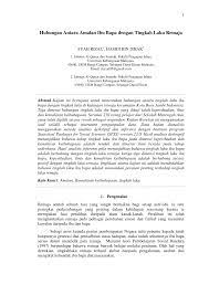 Saya dan anak berbincang mengenai kemajuan pelajarannya sebanyak. Pdf Hubungan Antara Amalan Ibu Bapa Dengan Tingkah Laku Remaja