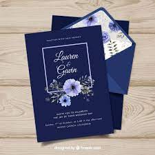 Download Vintage Wedding Invitation Template With Floral Style For Free In 2020 Vintage Wedding Invitations Templates Order Wedding Invitations Online Wedding Invitation Kits