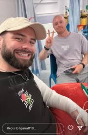 Football TikToker in hospital after having arm 'snapped like pasta' in LIVE  arm wrestle during Newcastle vs Arsenal game