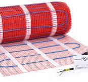 20 sqft HeatTech 120V Electric Radiant Floor Heating Mat for Bathroom Floor Heating, Ceramic Tile Heat, Stone, in Floor Heating, Under Tile