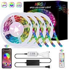 65 6ft 20m Led Strip Lights Hrdj Rgb Led Light Strip Music Sync Rgb Led Strip 5050 Smd Color Chang Strip Lighting Led Strip Lighting Led Color Changing Lights
