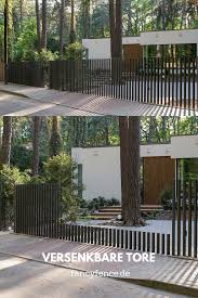 Das Versenkbare Tor Aus Metall Moderne Tore Einfahrtstor Haus Kroatien