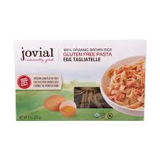 Original flavor, easy recipes, shapes Organic Gluten Free Traditional Egg Tagliatelle 9 Oz Jovial Whole Foods Market