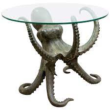Chris barela octopus table for sale and created at the sb art, source: Octopus Table 9 For Sale On 1stdibs