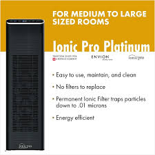 The device should remove pathogens, capture dust, pollen, and dust mites. Best Ionic Air Purifiers Reviews And Buying Guide
