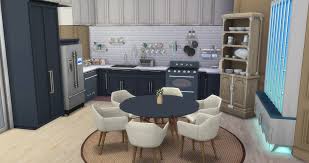 Well lets spice up the look of your kitchen with items from utensils and clutter, to appliances like stoves and modern white kitchen from liney sims • sims 4 downloads. Usually I Don T Like The Kitchens I Make But I Spent A While On This One And I M Super Happy With The Result Honestly Sims4