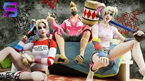 Featuring harley quinn as the main promotional's star for the latest movie, birds of prey, birds of prey. Harley Quinn Twin Sisters Play Kissing Prank On Drift Fortnite Film Youtube
